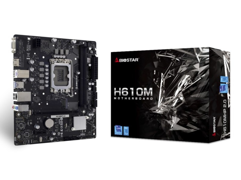 Biostar H610MHP 2.0 motherboard Intel H610 LGA 1700 micro ATX H610MHP 2.0 – Biostar Дънни платки