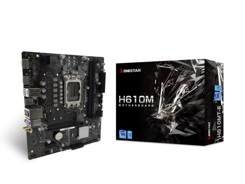 Biostar H610MT-E motherboard Intel H610 LGA 1700 micro ATX H610MTE – Biostar Дънни платки