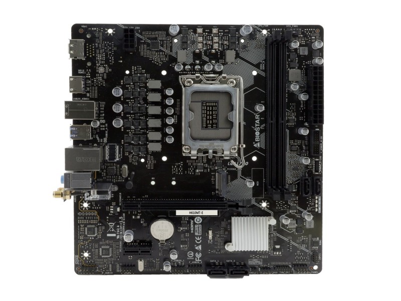 Biostar H610MT-E motherboard Intel H610 LGA 1700 micro ATX H610MTE – Biostar Дънни платки