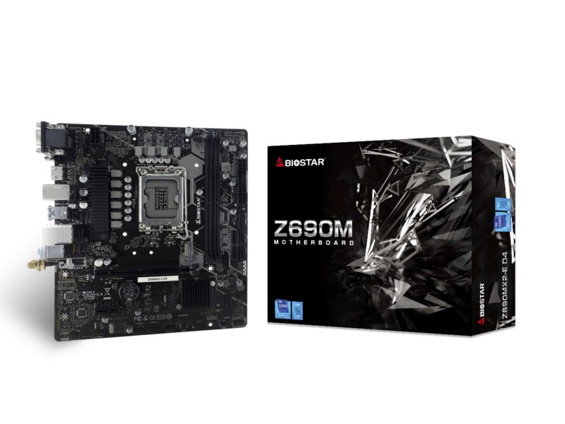 Biostar Z690MX2-E D4 motherboard Intel Z690 LGA 1700 micro ATX Z690MX2-E D4 – Biostar Дънни платки