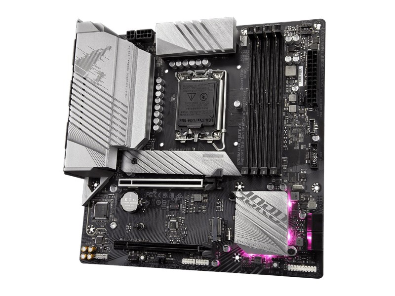 Gigabyte B760M AORUS ELITE AX motherboard Intel B760 LGA 1700 micro ATX B760M AORUS ELITE AX – GIGABYTE Дънни платки