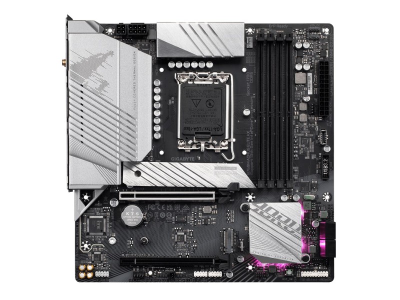 Gigabyte B760M AORUS ELITE AX motherboard Intel B760 LGA 1700 micro ATX B760M AORUS ELITE AX – GIGABYTE Дънни платки