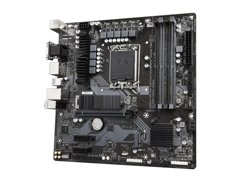 Gigabyte B760M DS3H DDR4 motherboard Intel B760 LGA 1700 micro ATX B760M DS3H DDR4 – GIGABYTE Дънни платки