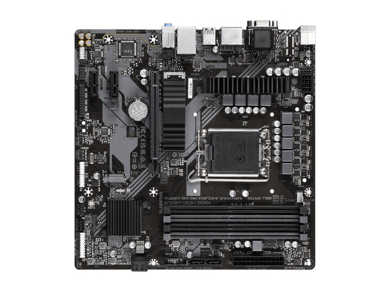 Gigabyte B760M DS3H DDR4 motherboard Intel B760 LGA 1700 micro ATX B760M DS3H DDR4 – GIGABYTE Дънни платки
