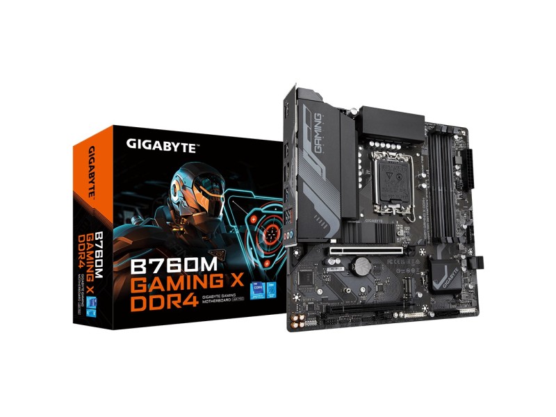 Gigabyte B760M GAMING X DDR4 motherboard LGA 1700 micro ATX B760M GAMING X DDR4 – GIGABYTE Дънни платки