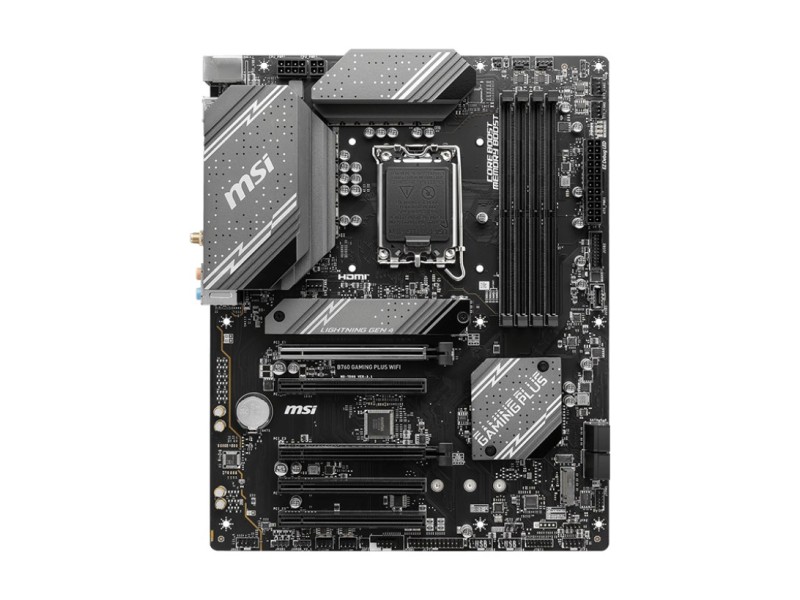 MSI B760 GAMING PLUS WIFI motherboard Intel B760 LGA 1700 ATX 7D98-007R – MSI  Дънни платки