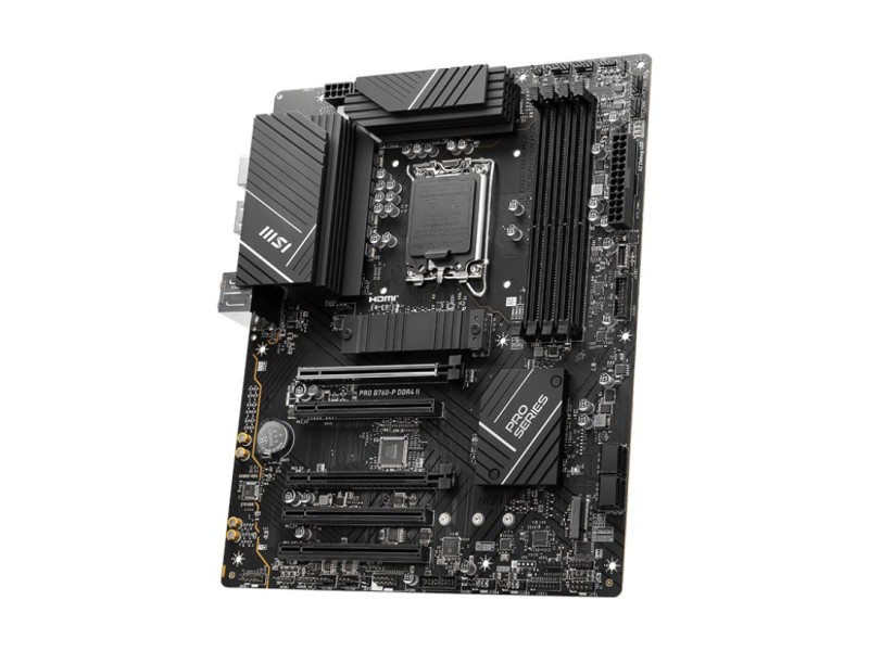 MSI PRO B760-P DDR4 II motherboard Intel B760 LGA 1700 ATX 7E29-001R – MSI  Дънни платки