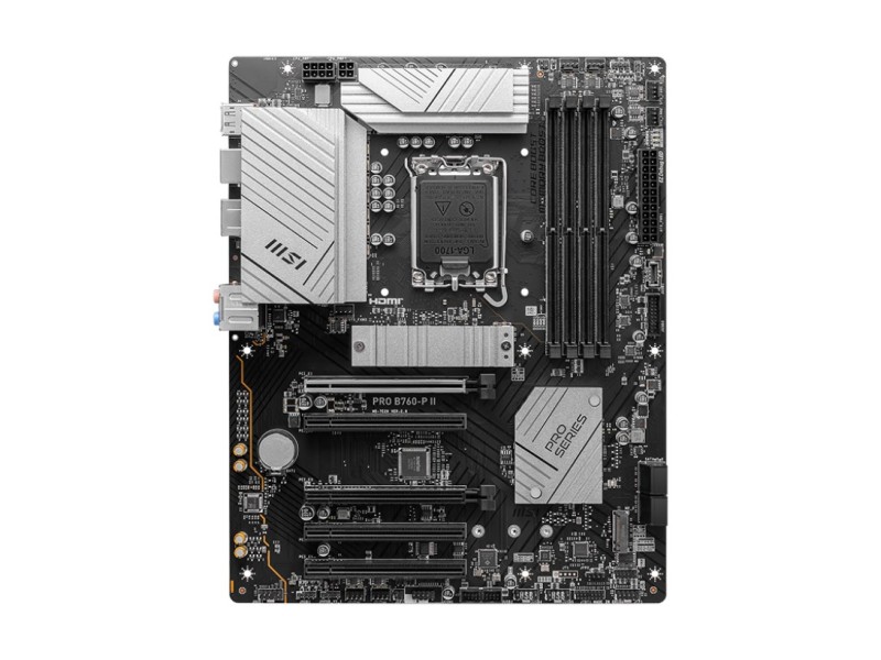 MSI PRO B760-P II motherboard Intel B760 LGA 1700 ATX 7E29-002R – MSI  Дънни платки