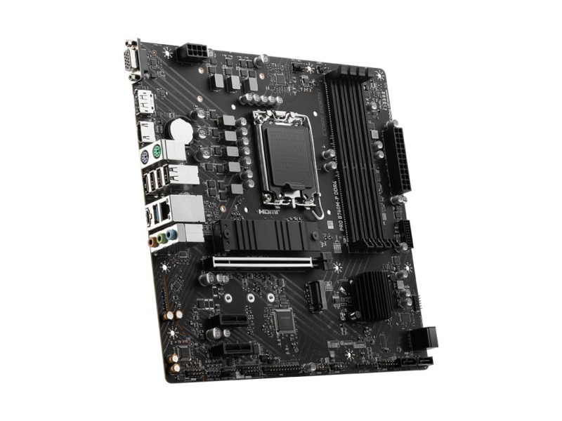 MSI PRO B760M-P DDR4 motherboard Intel B760 LGA 1700 micro ATX PRO B760M-P DDR4 – MSI  Дънни платки