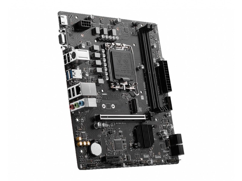 MSI PRO H610M-E DDR4 motherboard Intel H610 LGA 1700 micro ATX 7D48-001R – MSI  Дънни платки