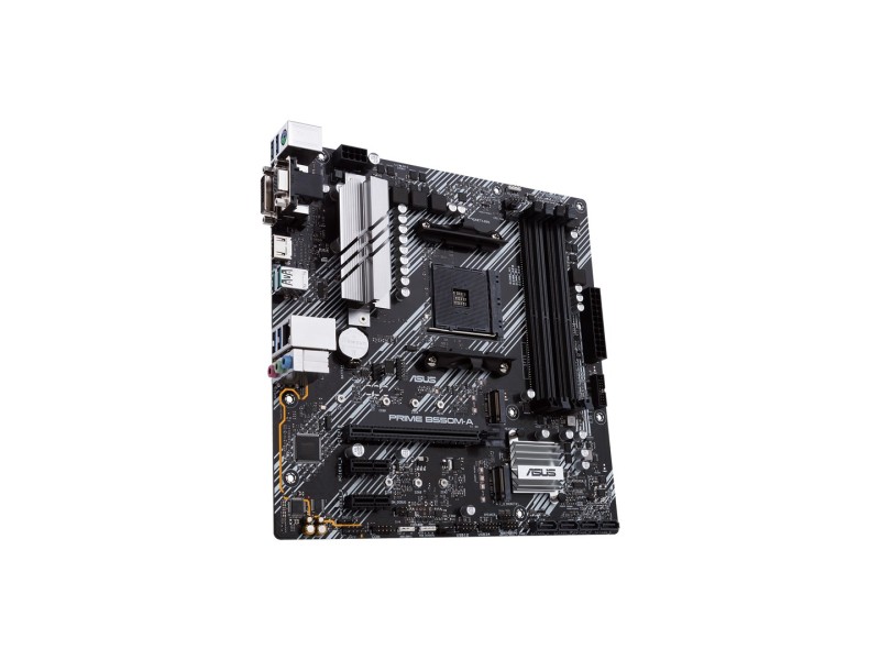 ASUS PRIME B550M-A Socket AM4 micro ATX AMD  B550 90MB14I0-M0EAY0 – ASUS Дънни платки