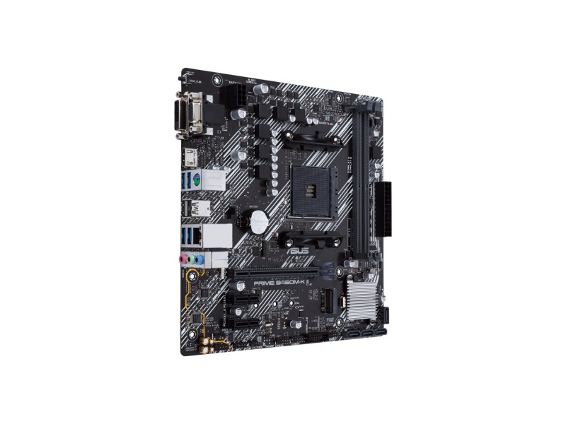 ASUS Prime B450M-K II AMD B450 Socket AM4  micro ATX 90MB1600-M0EAY0 – ASUS Дънни платки