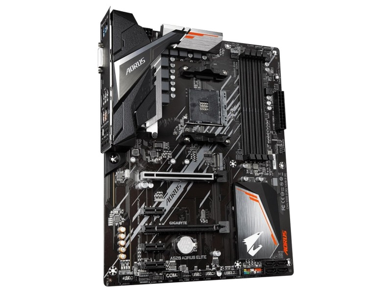 Gigabyte A520 AORUS ELITE motherboard Socket AM4 ATX AMD A520 A520 AORUS ELITE – GIGABYTE Дънни платки