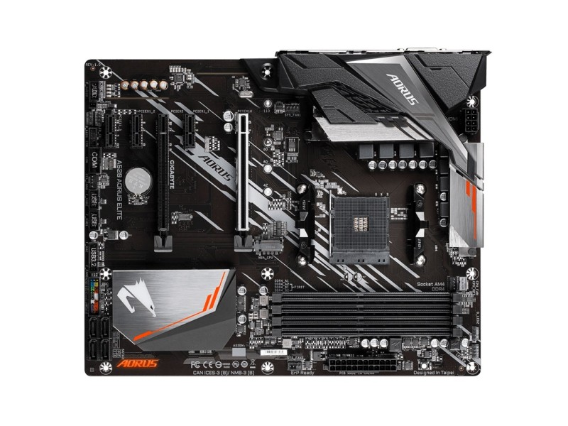 Gigabyte A520 AORUS ELITE motherboard Socket AM4 ATX AMD A520 A520 AORUS ELITE – GIGABYTE Дънни платки