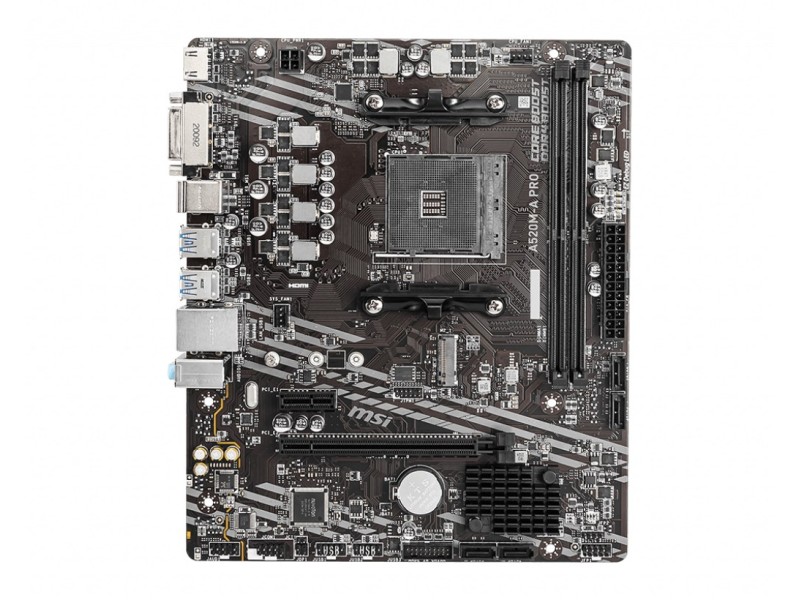 MSI A520M-A PRO Socket AM4 A520M-A PRO AM4 2DDR4 – MSI  Дънни платки