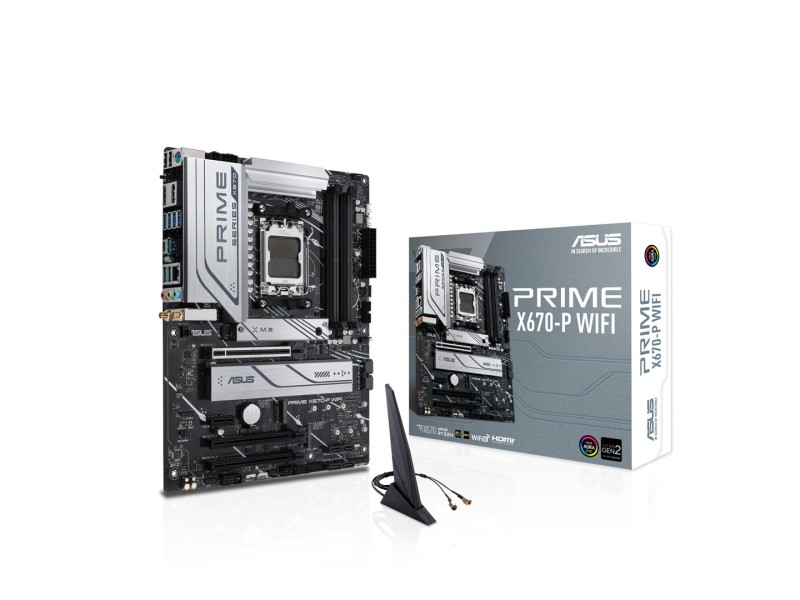 ASUS PRIME X670-P WIFI AMD X670 Socket AM5 ATX 90MB1BV0-M0EAY0 – ASUS Дънни платки