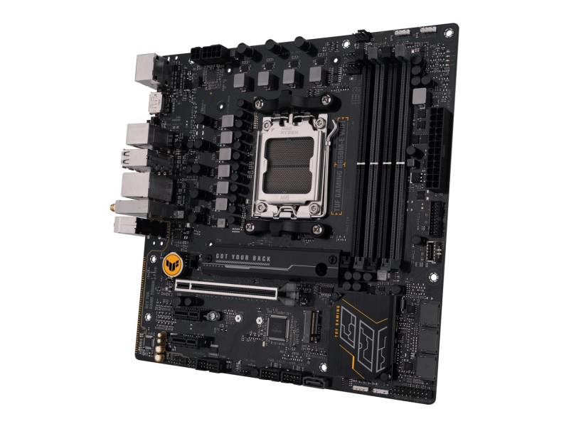 ASUS TUF GAMING B650M-E WIFI AMD B650 Socket AM5 micro ATX 90MB1FV0-M0EAY0 – ASUS Дънни платки
