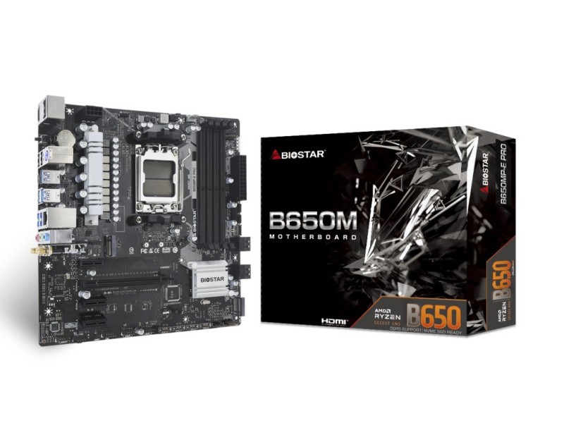 BIOSTAR B650MP-E PRO motherboard B650MP-E PRO – Biostar Дънни платки