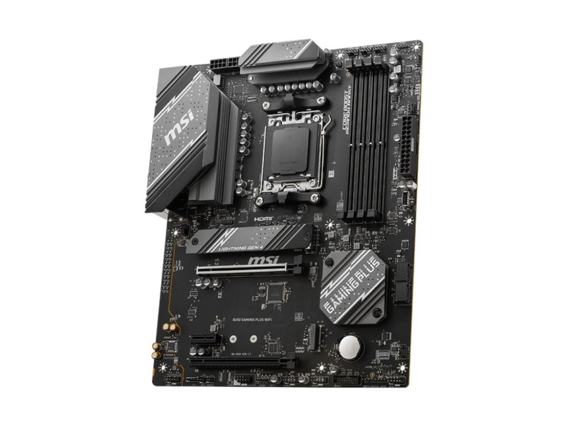 MSI B650 GAMING PLUS WIFI motherboard AMD B650 Socket AM5 ATX 7E26-001R – MSI  Дънни платки