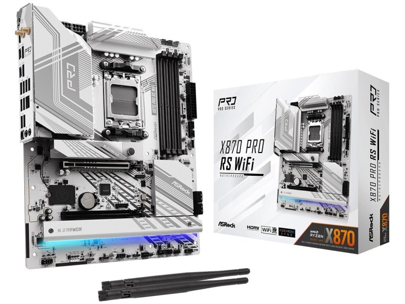 Motherboard - ASRock X870 Pro RS WiFi X870 Pro RS WiFi – ASROCK Дънни платки