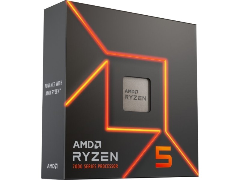 AMD Ryzen 5 7600X processor 4.7 GHz 32 MB L3 Box 100-100000593WOF – AMD Процесори