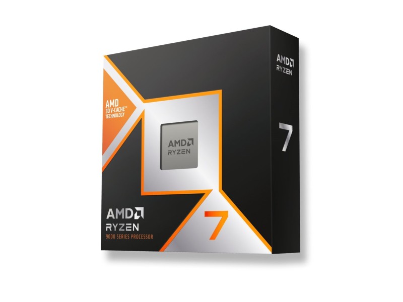 AMD Ryzen 7 9800X3D processor 4.7 GHz 104 MB L2 & L3 (100-100001084WOF) Box 100-100001084WOF – AMD Процесори