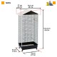 FERPLAST Nota Aviary  - 161,5 cm 56115423 – FERPLAST Клетки и хранилки