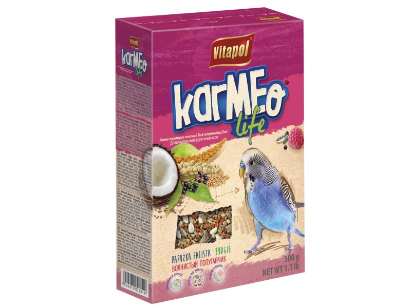 VITAPOL Fruity food for budgerigars 500g 5904479021014 – vitapol Храна за птици