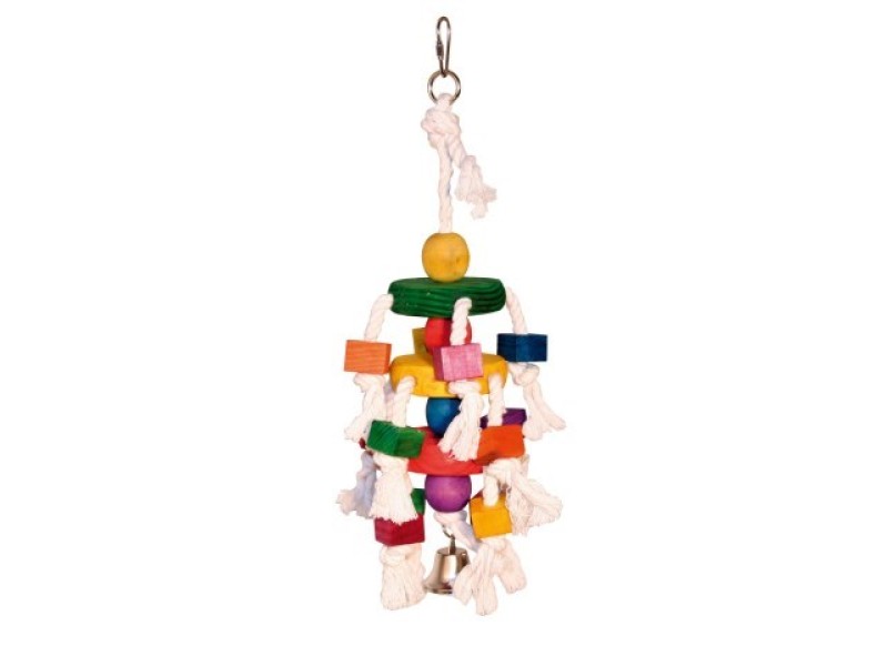 KERBL Parrot Toy with Bell - 35 cm PTAKERZAB0002 – KERBL Играчки за домашни любимци