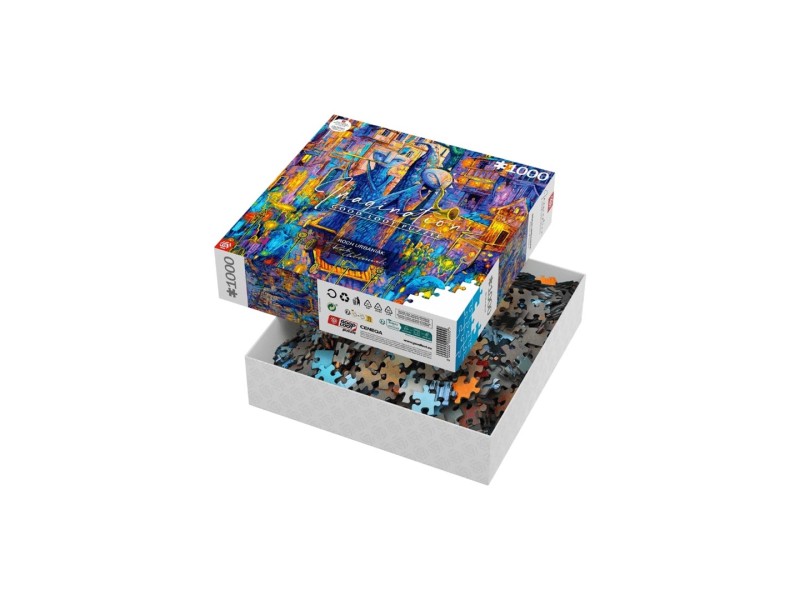 Good Loot Imagination Puzzle: Roch Urbaniak Parade of Giants / Parade of Giants (1000 elements) 5908305247296 – Cenega Publishing Пъзели