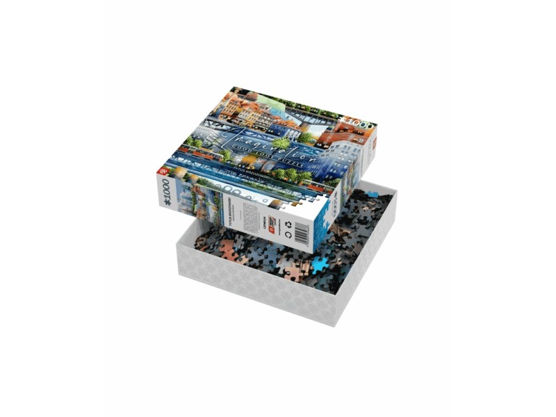 Good Loot Imagination Puzzle: Tytus Brzozowski Warsaw Bridges (1000 elements) 5908305239666 – Cenega Publishing Пъзели