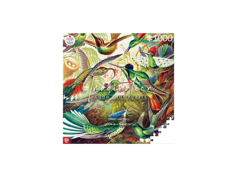 Imagination Puzzle Ernst Haeckel Hummingbirds 1000 elements 5908305246794 – Cenega Publishing Пъзели