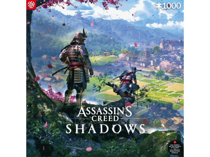 Puzzle Good Loot Gaming - Assassins Creed Shadows: Vista of Japan 1000 pc(s) Puzzle Good Loot Gaming - Assassins Creed Shadows: Vista of Japan 1000 pc(s) PUZCENTRA0020 – Cenega Publishing Пъзели
