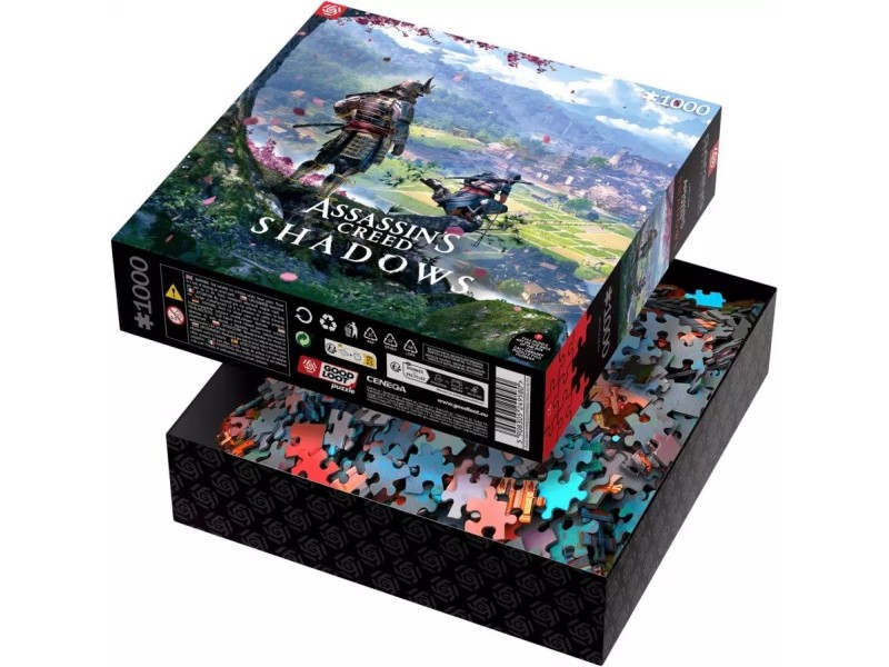 Puzzle Good Loot Gaming - Assassins Creed Shadows: Vista of Japan 1000 pc(s) Puzzle Good Loot Gaming - Assassins Creed Shadows: Vista of Japan 1000 pc(s) PUZCENTRA0020 – Cenega Publishing Пъзели