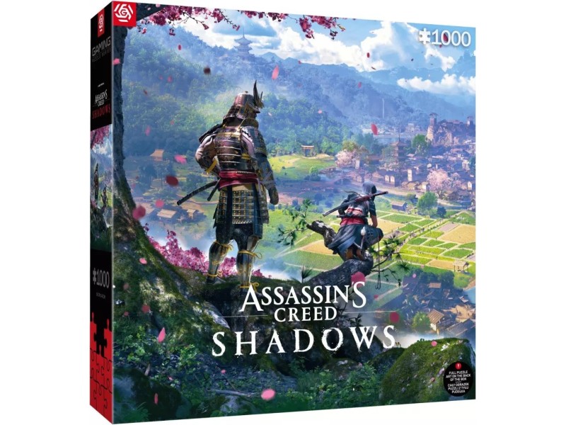 Puzzle Good Loot Gaming - Assassins Creed Shadows: Vista of Japan 1000 pc(s) Puzzle Good Loot Gaming - Assassins Creed Shadows: Vista of Japan 1000 pc(s) PUZCENTRA0020 – Cenega Publishing Пъзели