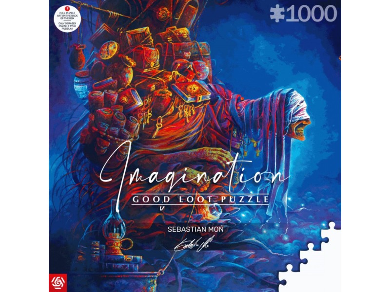 Puzzle Good Loot Imagination - Sebastian Moń: The burden of experiences 1000 pc(s) Puzzle Good Loot Imagination - Sebastian Moń: The burden of experiences 1000 pc(s) PUZCENTRA0028 – Cenega Publishing Пъзели