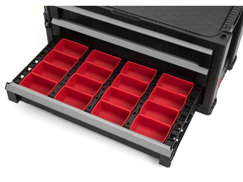 Keter Tool Rack on wheels 6 drawers Black 237786 – KETER Рафтове