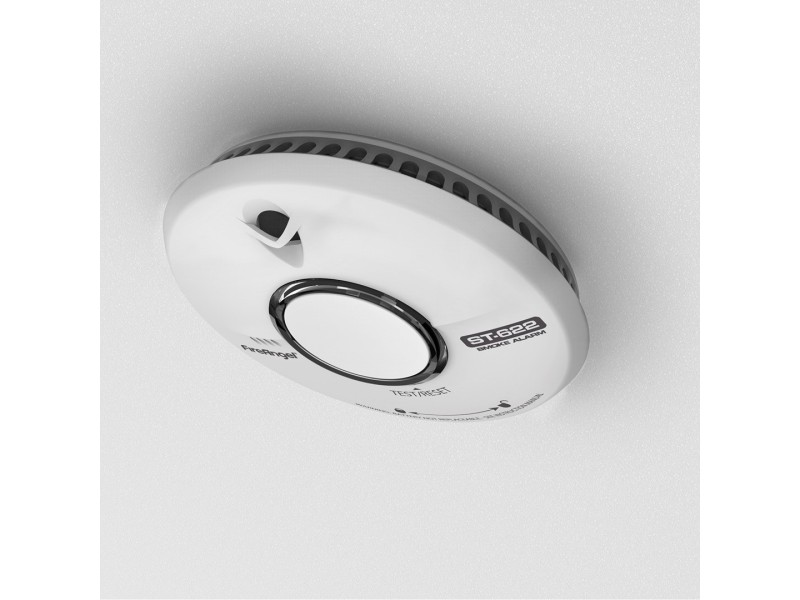 Smoke alarm FireAngel ST-622 Optical smoke detector (ST-622-PLT) ST-622-PLT – FireAngel Алармени системи