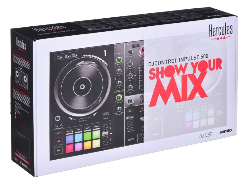 Hercules DJControl Inpulse 500 - 2-channel DJ controller SS-1940 – Hercules DJ контролери