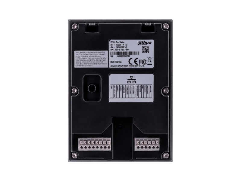 Dahua Technology VTO2202F-P-S2 video intercom system 2 MP Silver VTO2202F-P-S2 – DAHUA Контрол на достъпа