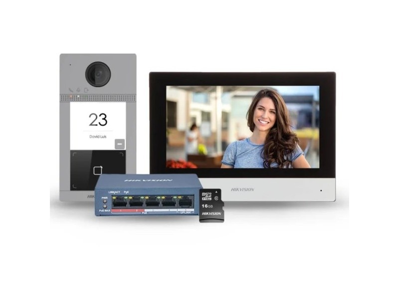 Hikvision DS-KIS604-S video-intercom set DS-KIS604-S – Hikvision Контрол на достъпа