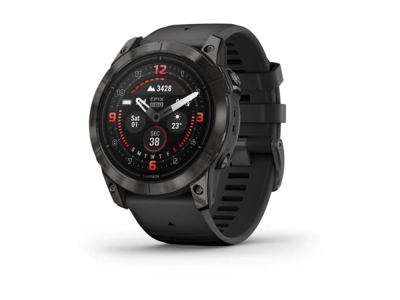 Garmin EPIX PRO g2 51mm Sapphire Carbon Gray DLC Titanium Black 010-02804-01 – Garmin Спортни часовници