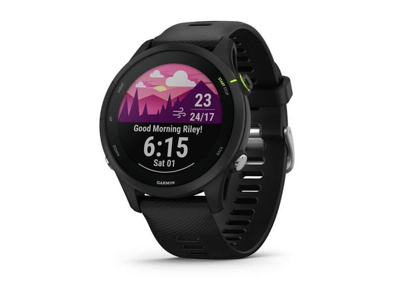 Garmin Forerunner 255 Music 3.3 cm (1.3) MIP 46 mm Digital 260 x 260 pixels Touchscreen Black Wi-Fi GPS (satellite) 010-02641-30 – Garmin Спортни часовници