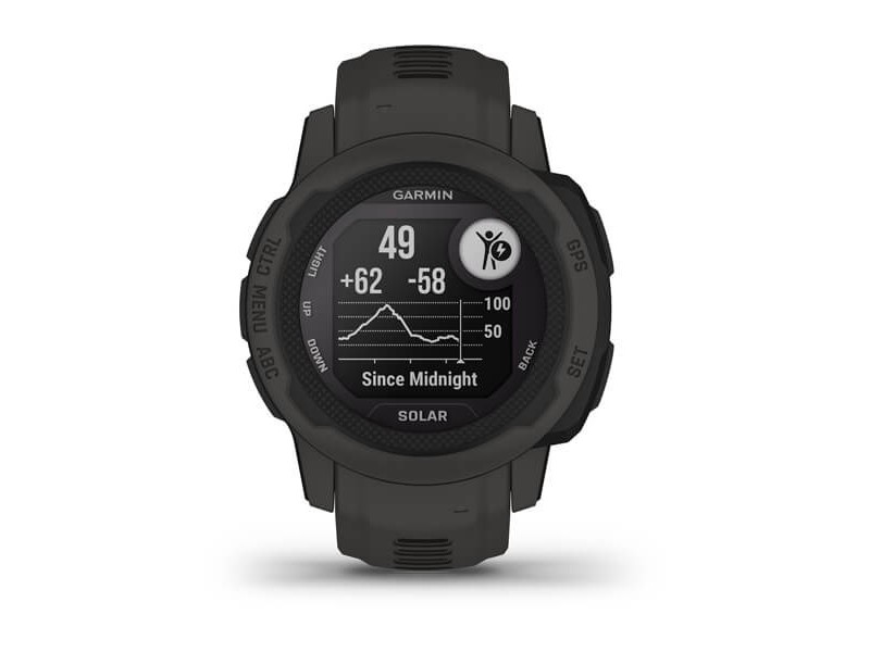 Garmin Instinct 2S Solar 2.01 cm (0.79) MIP 40 mm Digital 156 x 156 pixels Graphite GPS (satellite) 010-02564-00 – Garmin Спортни часовници
