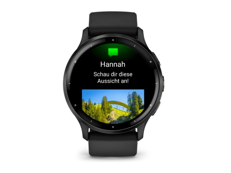 Garmin Venu 3 3.56 cm (1.4) AMOLED 45 mm Digital 454 x 454 pixels Touchscreen Black Wi-Fi GPS (satellite) 010-02784-01 – Garmin Спортни часовници