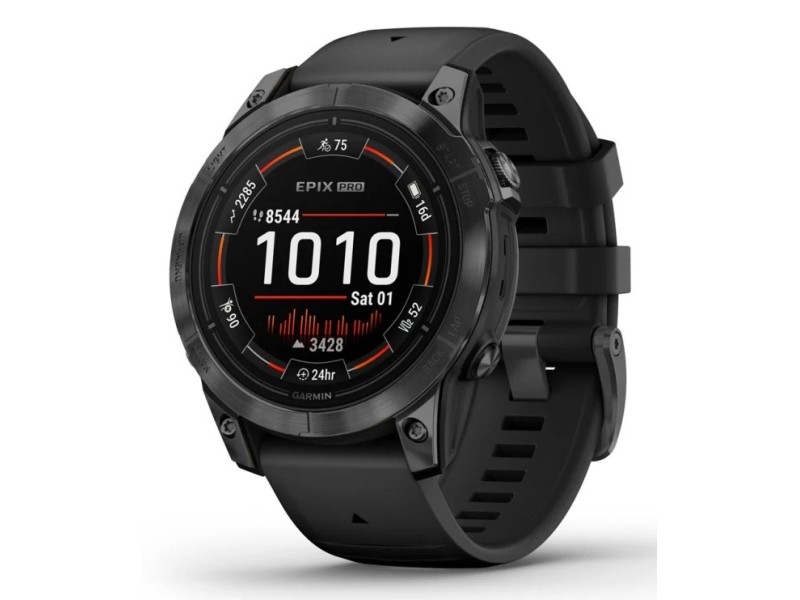 Garmin epix Pro (Gen 2) 3.3 cm (1.3) AMOLED 47 mm Digital 416 x 416 pixels Touchscreen Grey Wi-Fi GPS (satellite) 010-02803-01 – Garmin Спортни часовници
