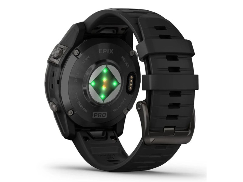Garmin epix Pro (Gen 2) 3.3 cm (1.3) AMOLED 47 mm Digital 416 x 416 pixels Touchscreen Grey Wi-Fi GPS (satellite) 010-02803-01 – Garmin Спортни часовници