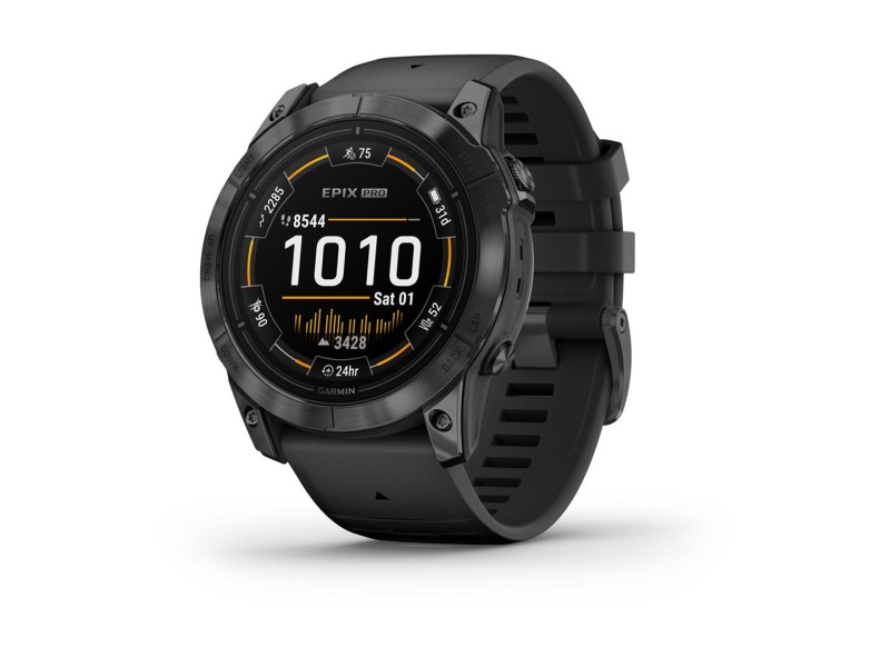 Garmin epix Pro (Gen 2) 3.56 cm (1.4) AMOLED 51 mm Digital 454 x 454 pixels Touchscreen Grey Wi-Fi GPS (satellite) 010-02804-21 – Garmin Спортни часовници