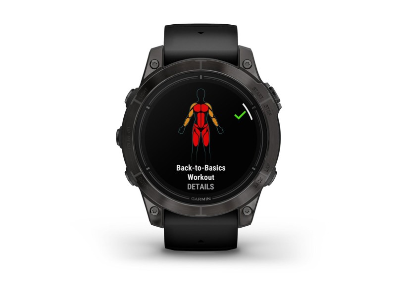 Garmin epix Pro (Gen 2) Sapphire Edition 3.3 cm (1.3) AMOLED 47 mm Digital 416 x 416 pixels Touchscreen Black Wi-Fi GPS (satellite) 010-02803-11 – Garmin Спортни часовници