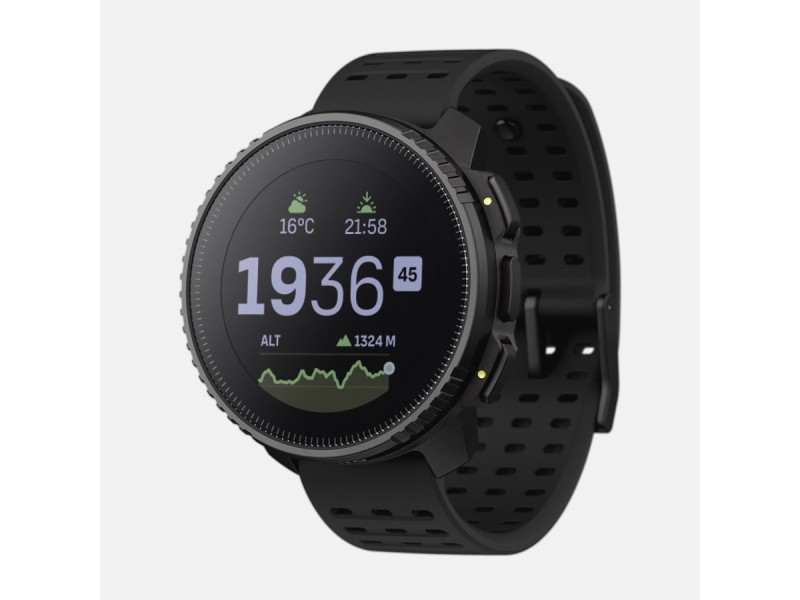 Suunto SS050862000 smartwatch / sport watch 3.56 cm (1.4) Dot-matrix 49 mm 280 x 280 pixels Touchscreen Black GPS (satellite) SS050862000 – Suunto Спортни часовници